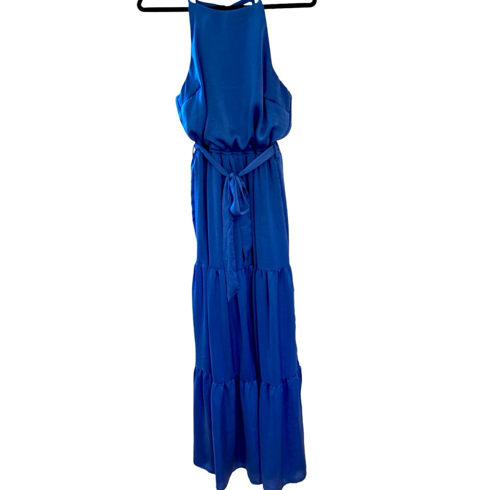 She + Sky Royal blue maxi dress.   Like new.